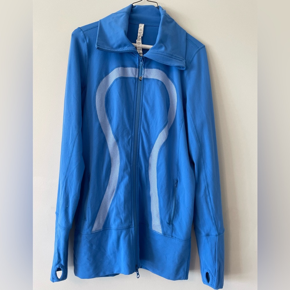 Blue Lululemon insignia jacket